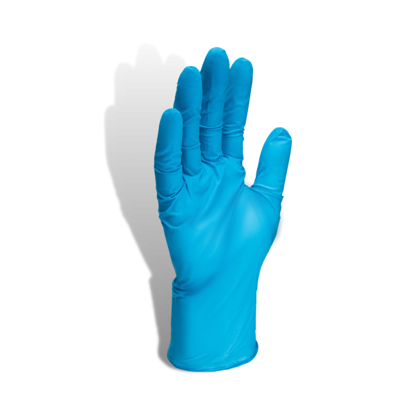 Blue Nitrile Boxed Glove Single