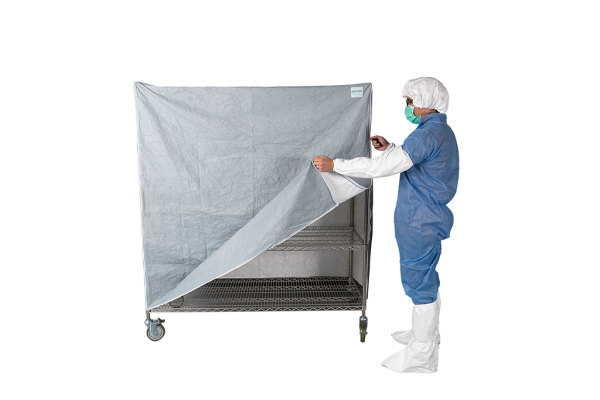Grey zipper equipment cover UV
